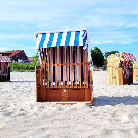 Moderne 1 Zimmer Ferienwohnung Mit Sonnenterrasse Und Parkplatz, In Ruhiger Lage, Nur Wenige Gehminuten Zum Ostsee Sandstrand Scharbeutz Exterior foto